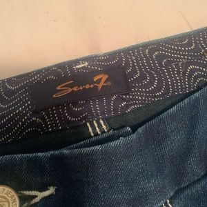 Seven 7 flare bottom jeans